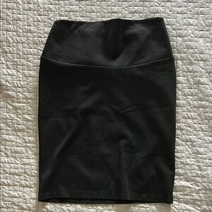 Ripe Maternity Elegant Black Pencil Skirt